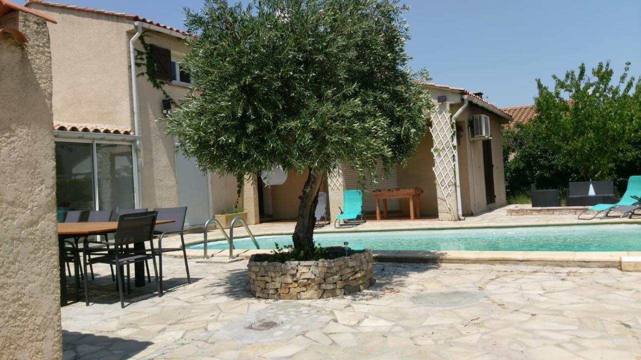 Villa maison avec piscine à Lézignan-Corbières Extérieur photo