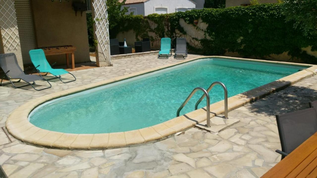 Villa maison avec piscine à Lézignan-Corbières Extérieur photo